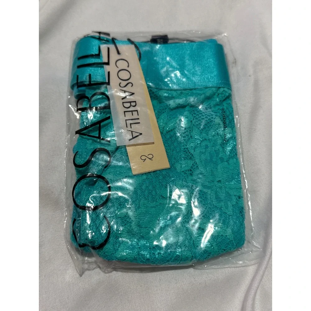 Cosabella‎ Men's Andaman Sea Lace Jockstrap Bold Sexy Statement Underwear M